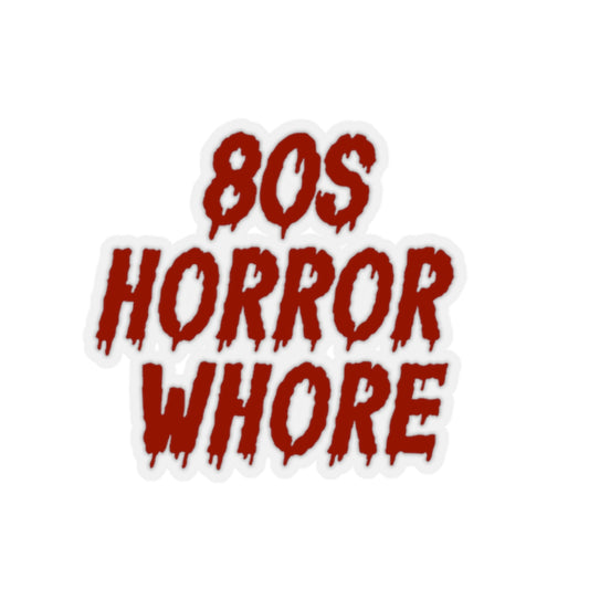 80s Horror Whore Kiss-Cut Stickers