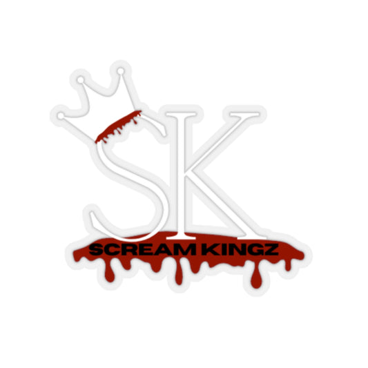 Scream Kingz Logo Kiss-Cut Stickers